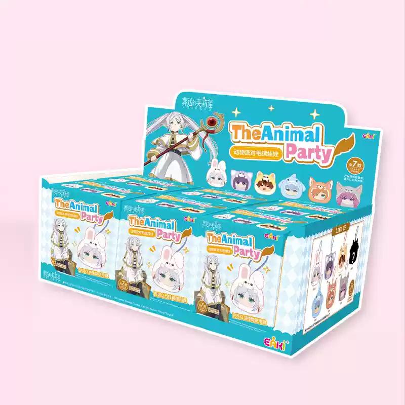 Latest Frieren The Animal Party Series Plush Pendant  Cute Beyond Journey'S End Doll Pendant Keychain Doll Fans Gifts