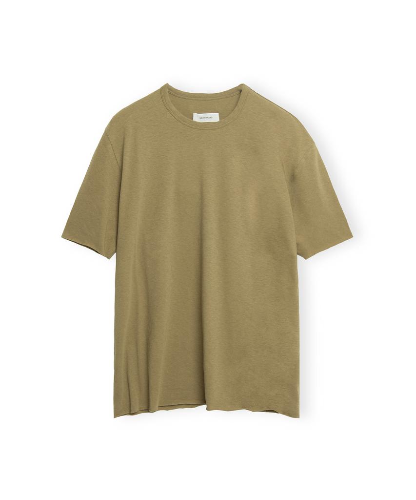 Beulaunyadeu Cut-Off Half Sleeve, Khaki