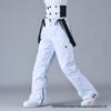 Ski Pants - Windproof, Waterproof, Cotton-Padded, One-Piece for Men & Women, Suitable for Single & Double Boarding
