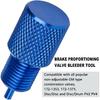 Brake Proportioning Valve Bleeder Tool, Valve Bleeding Tool Compatible with GM Combination Valves, PV2 PV4, Disc/Disc Disc/Drum 172-1353 172-1371