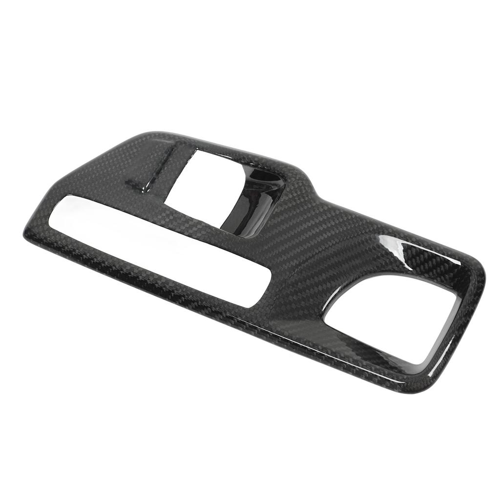 Carbon Fiber Gear Shift Panel Trim Car Interior Center Console Sticker for Supra GR J29 DB 2019‑2022