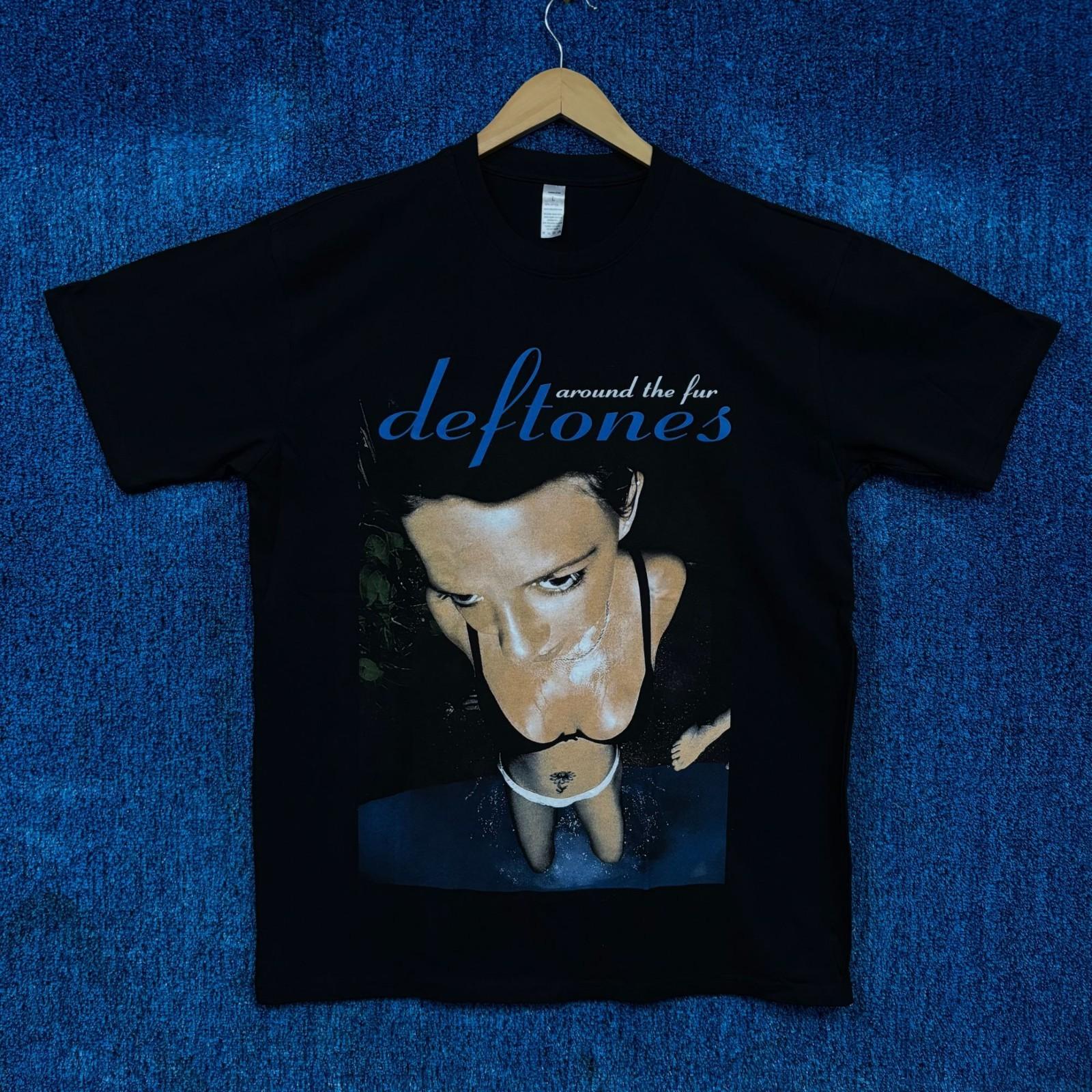 Deftones Around the Fur Album Cover Art Shoegaze Band Tee L Unisex T-Shirt S
