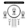 Pleasure Metal Anal Expander Plug for Men & Women - Rear Garden Stimulation & SM Training Toys