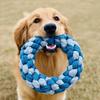 Dog Cotton Rope Toy Chew Teeth Cleaning Bite Knot Ball Interactive Toys For Small Medium Puppy Golden Retriever Border Collie