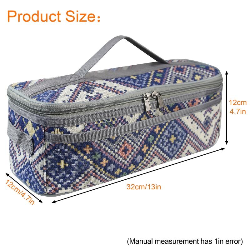 Cooking Utensil Organizer Bag Pouch Camping Travel Storage Bag for Picnic Hiking