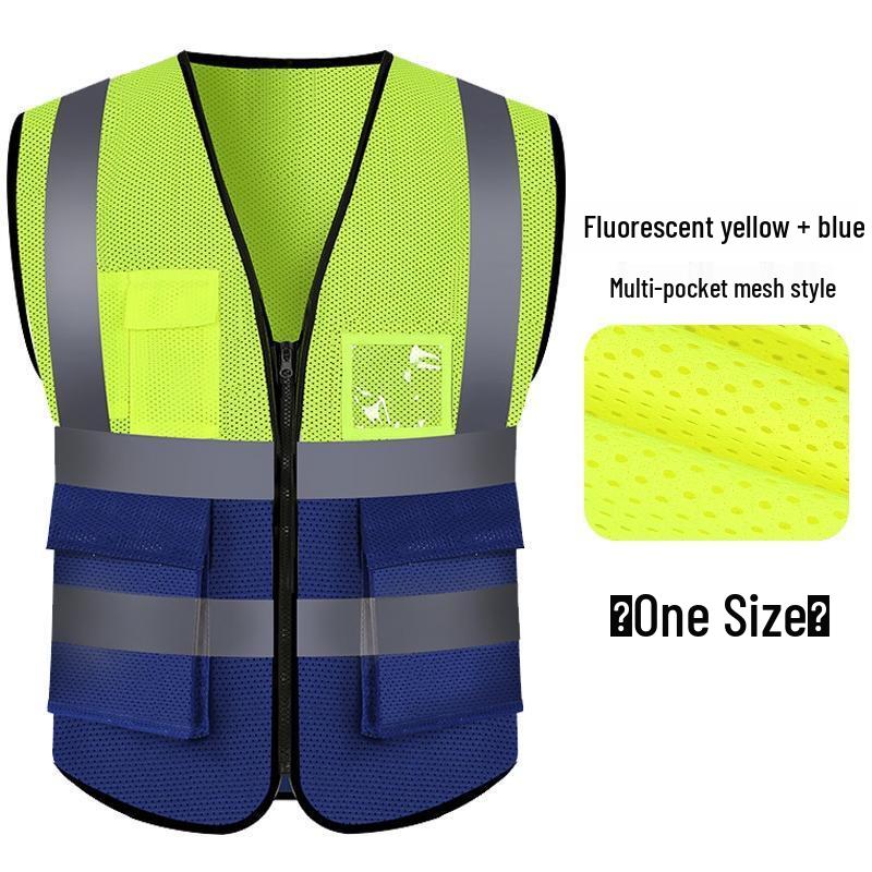 HANDUNYOU High-Visibility Mesh Safety Vest