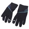 1 Pair Full Finger Cycling Gloves Valve Lining Non Slip Shock Absorption Racing Gloves for Men