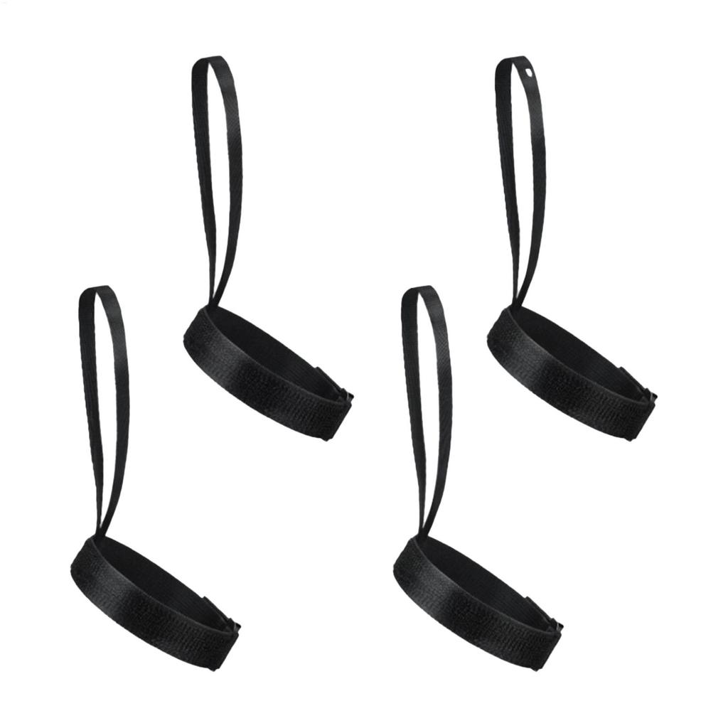 4 Stück Skihandschuh Sicherheitsband Set Elastische Nylon Handgelenkbänder Für Sport Bergsteigen Aufhängbare Handschuhleinen Anti-Verlust Zubehör