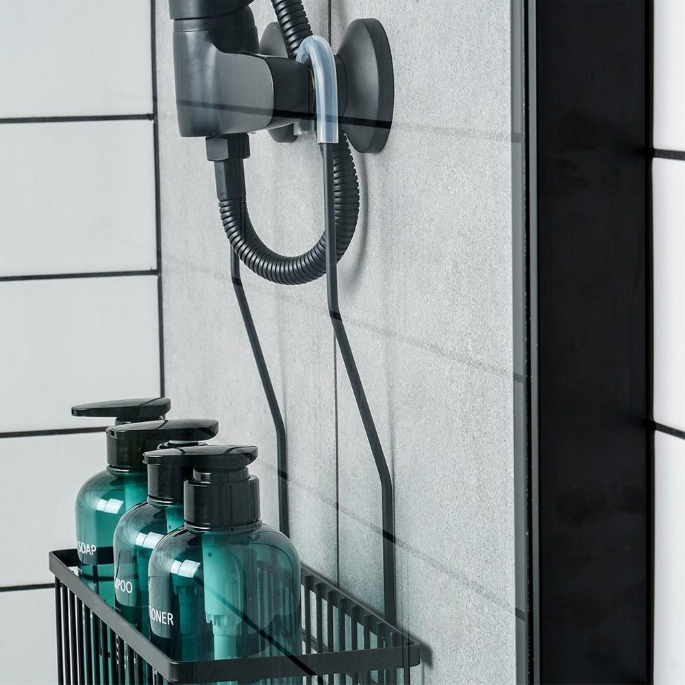 Scaffale da doccia per bagno, da appendere a parete, senza foratura