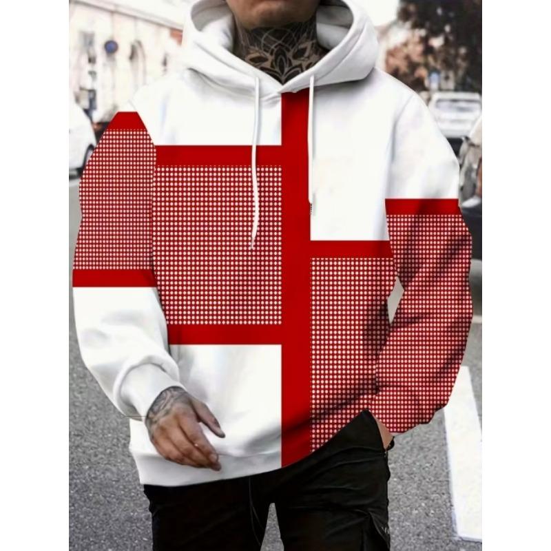 Men's 3D Printed Samurai Pattern Hoodie - Casual Hoodie Long Sleeve