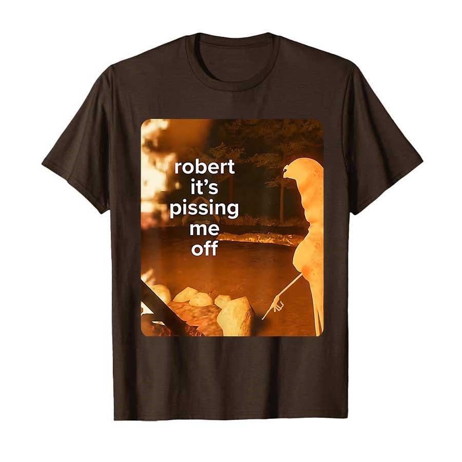 Marcus The Worm Robert Meme T-shirt For Men Women 100% Cotton T Shirts Short Sleeve Tops P469