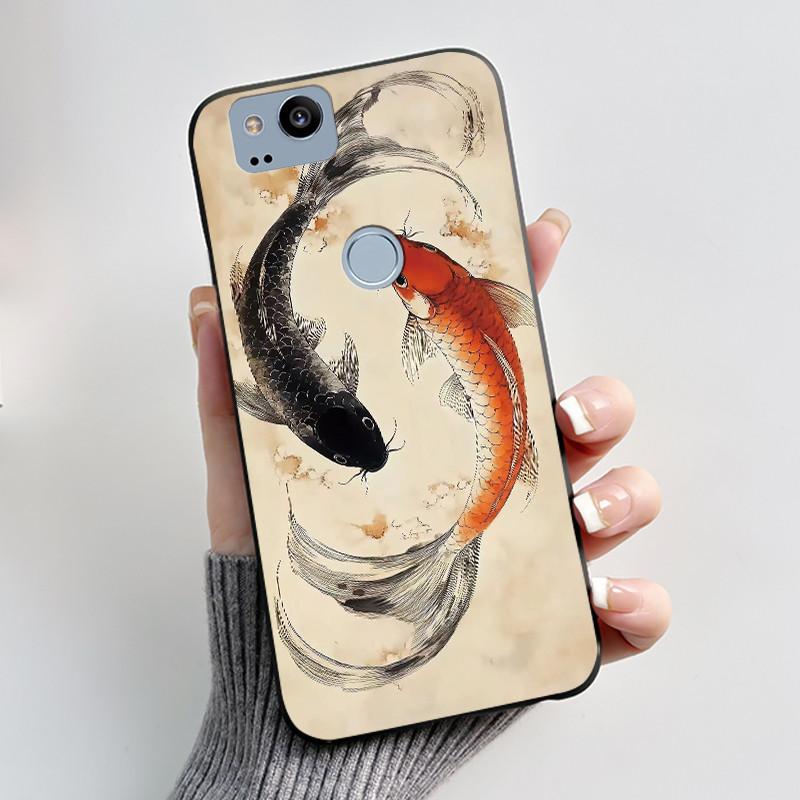 Matte Case For Google Pixel2 Pixel 2 XL Phone Cover for Google Pixel 2 XL 2XL Luxury Cute Cool Soft Silicone TPU Cases Bumper