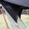 Breathable Strollers Sunshade Awning Pocket Pushchair Canopy for Baby with Easy Installation and Storage Feature