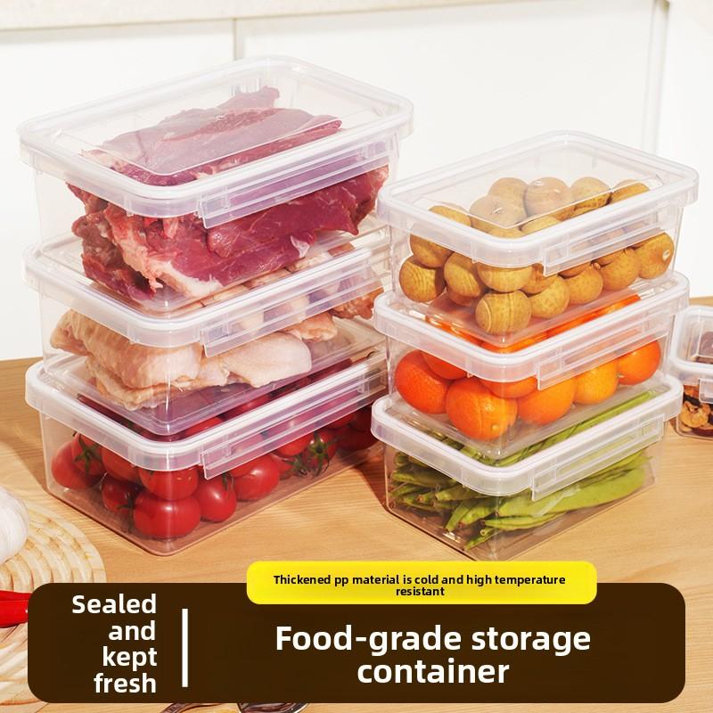 Refrigerator Specific Food Grade Sealed Portable Fresh-keeping Fruit Food Storage Box