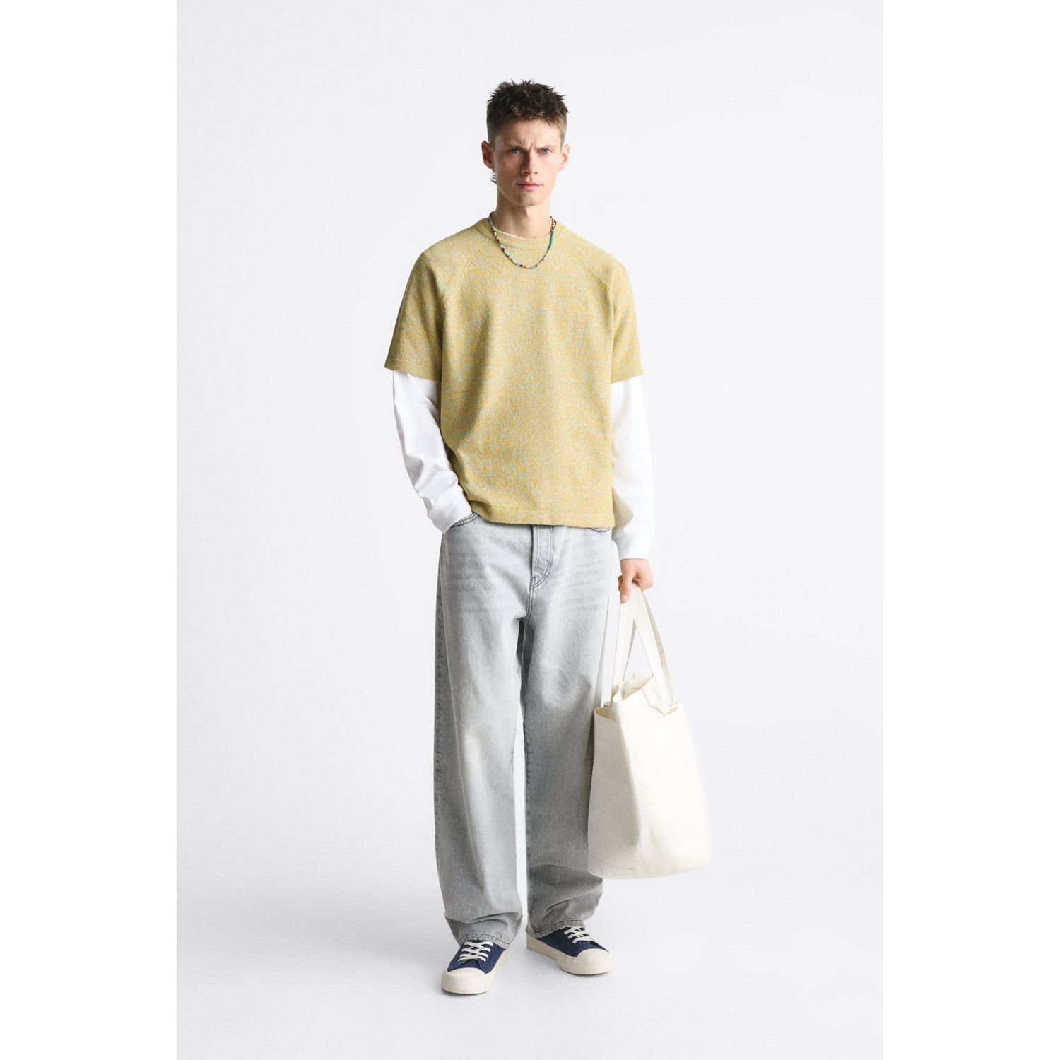 

TWISTED KNIT T-SHIRT