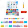 AHL 250PCS Car Blade Fuses Assortment Kit Standard & Mini Auto Fuses 2A/ 3A/ 5A/ 7.5A/ 10A/ 15A/ 20A/ 25A/ 30A/ 35A/ 40A/ 45A/ 50A for Automotive