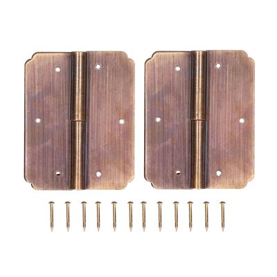 2Set Quadrat Scharnier 6cm Chinesische Antike Schrank Scharnier Möbel Hardware Zubehör