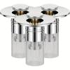 Stainless Steel Removable Strainer Basket Bathroom Sink Drain Strainer, Pop-up Sink Drain Strainer Hair Catcher for Bathroom Sink Stopper Replacement