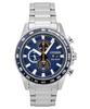 Brycen Chronograph Stainless Steel Blue Dial Eco-Drive CA0781-50L 100M Men's Watch