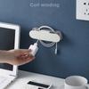 Multi-Purpose Hooks Socket Paste Fixer Patch Panel Holder Wall Hanging Plug Fixing Device Punch-free Plug