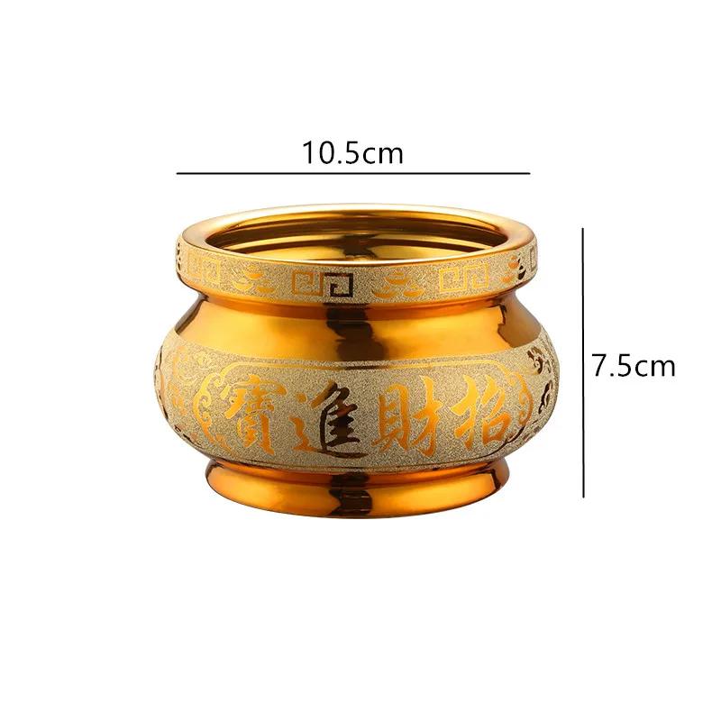 Keramika na kadidlo Buddhy, ozdoby na kadidlo, domácí dekorace Feng Shui, tradiční buddhistické potřeby, doplňky pro uctívání