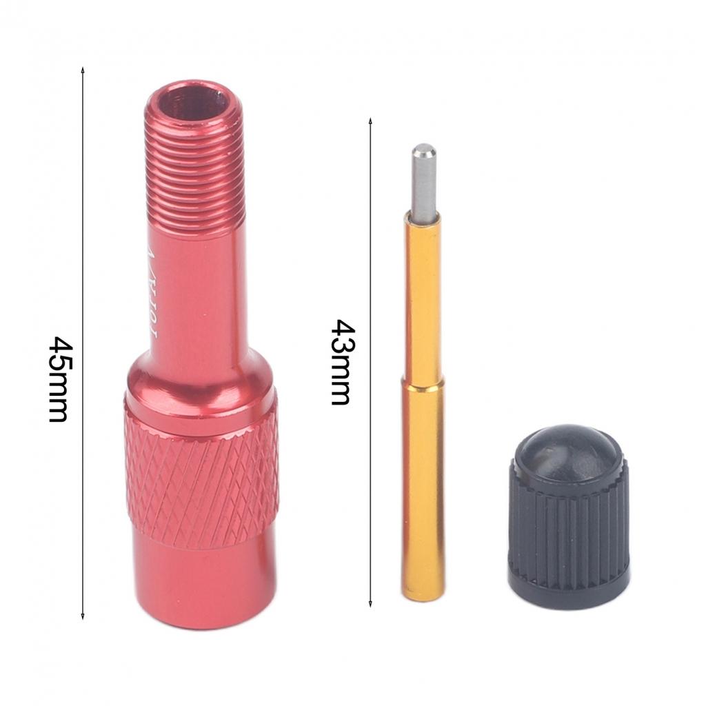 45mm Bicycle Valve Extension for Inner Tube Air Fork and Shock Absorber