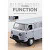 1/18 UAZ 452A Large Alloy Die-cast Car Model, Front Wheel Steering, Children's Toy Car With Light, Adult Collection of Ornaments Gift