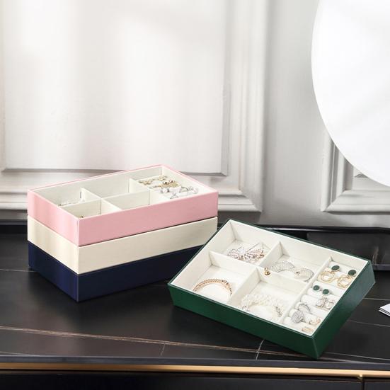 

Ювелирная шкатулка Пылезащитная антиокислительная легкая удобная легко открытая органайзер для путешествий для спальни