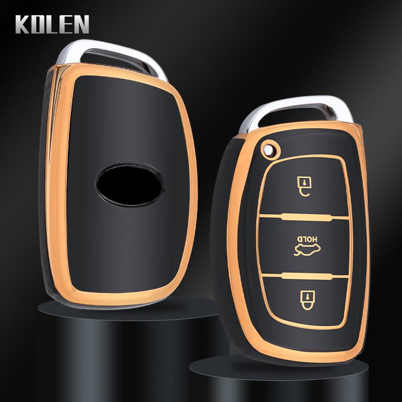 Fashion Tpu Car Remote Key Case Cover Shell For Hyundai Tucson Sonata Fe Creta Ix25 Ix35 Ix45 Solaris Elantra Accent I10 I20 I30