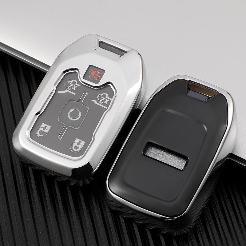 TPU Schlüsselhülle für Chevrolet Colorado, S10, GMC Yukon, Suburban, Sierra