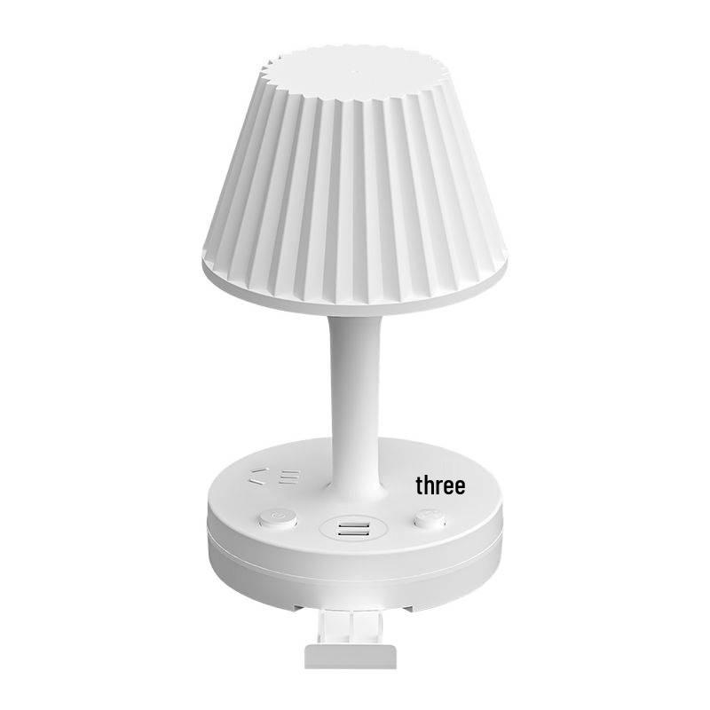 Integrated LED Bedside Lamp with Multi-Level Cold and Warm Light & Eye Protection