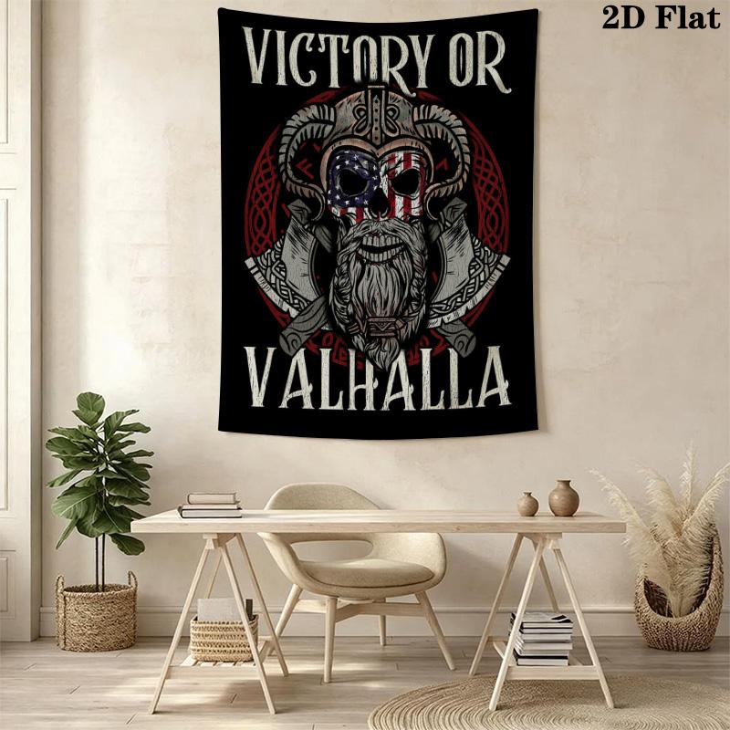 Spirit Tapestry Warrior Wisdom Decor Tapestry Wallmounted Background Cloth Background Cloth Wall Covering Decoration Background Wall Hanging Cloth