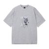 Nau W Floral Short Sleeve T-Shirt Melange Gray