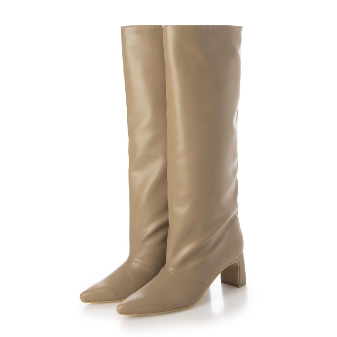 

[Evol] Long Boots Pointed Wide Shaft Boots