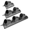 Dual Holes Gauge Holder Gauge Bracket Universal Heavy Duty Racing Sport Meter Gauge Pillar Mount Pod Holder Bracket Gauge Holder