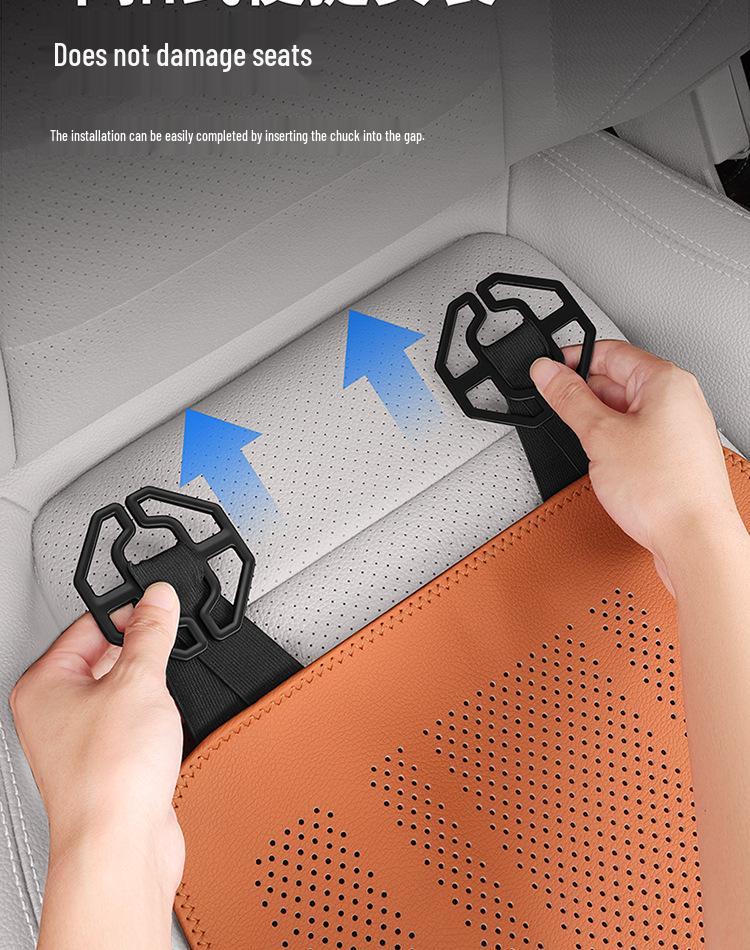 Universelles Vier-Jahreszeiten-Autositzkissen mit integrierter Beinauflagenverlängerung