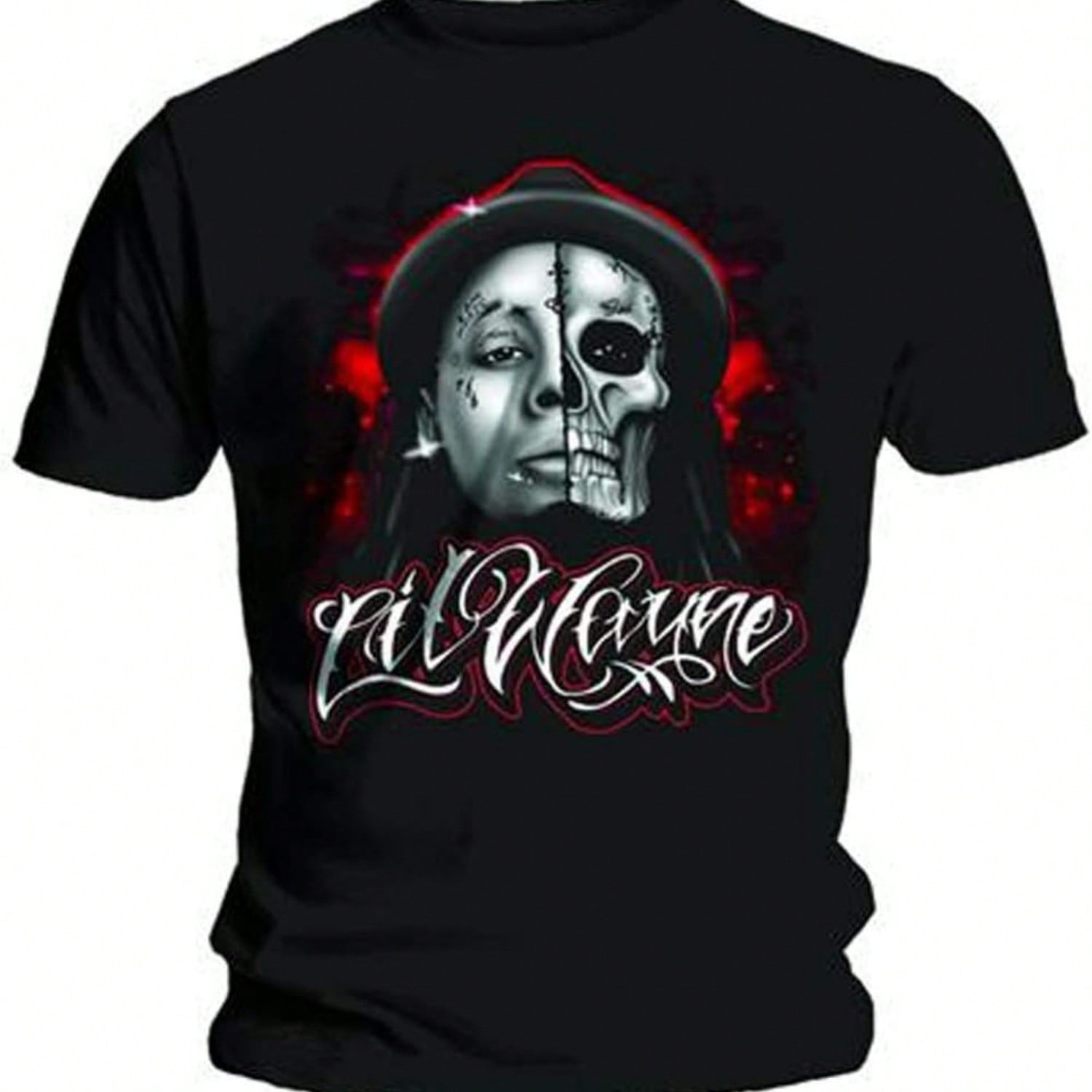 Lets Rock Rock N Roll Guitar Retro Graphic T-Shirt S разноцветный