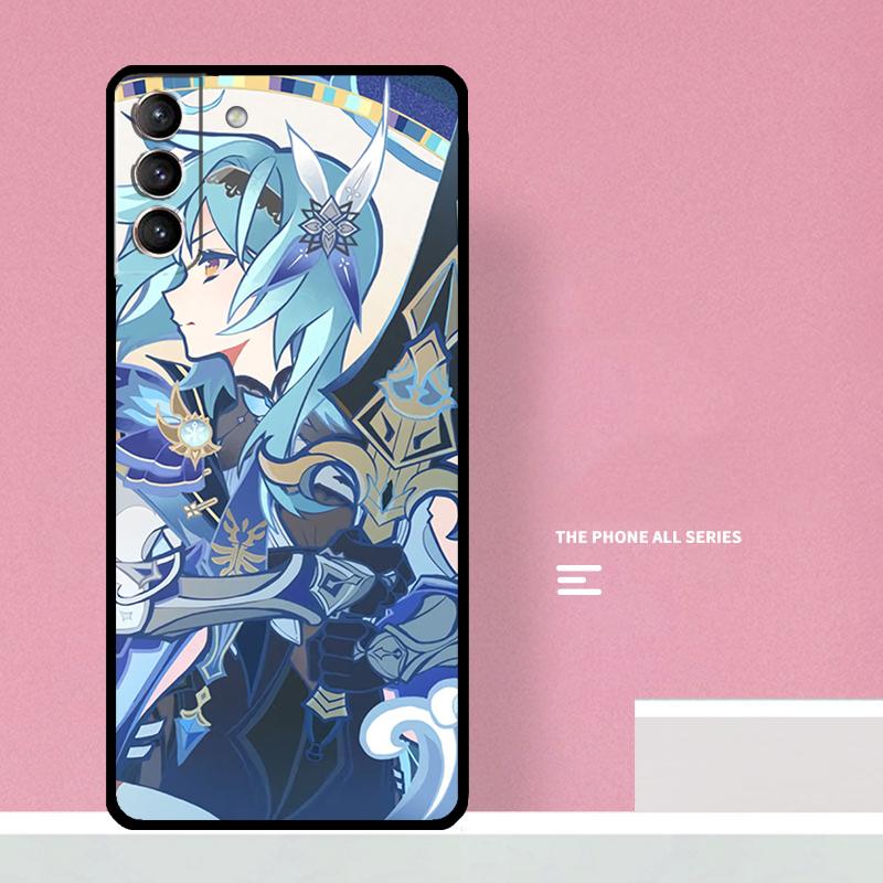 Genshin Impact Eula Phone Case For Samsung Galaxy S25 S26 Ultra S20 S21 S22 S23 S24 S10 Plus S25 FE Cover Coque