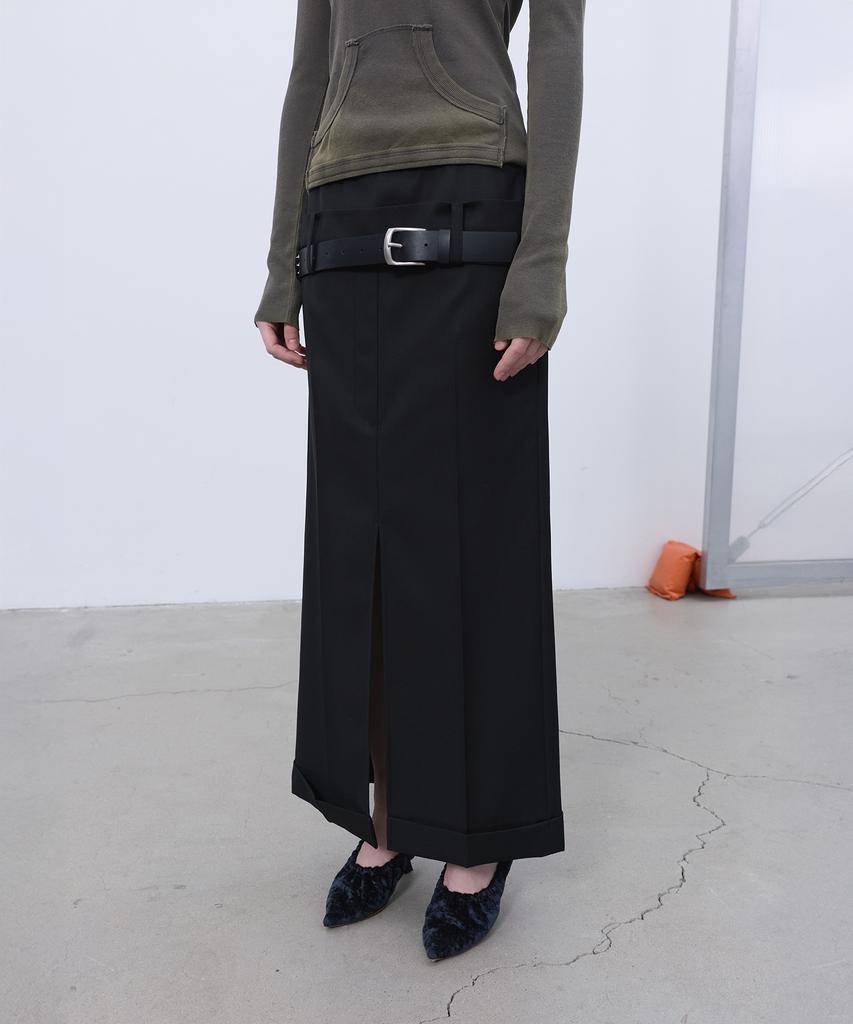 Lcdc Tm Double Waist Tailored Skirt (Black)
