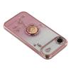KADEM For iPhone 17 Air Case Ring Kickstand TPU Flowers Phone Cover Gradient Glitter