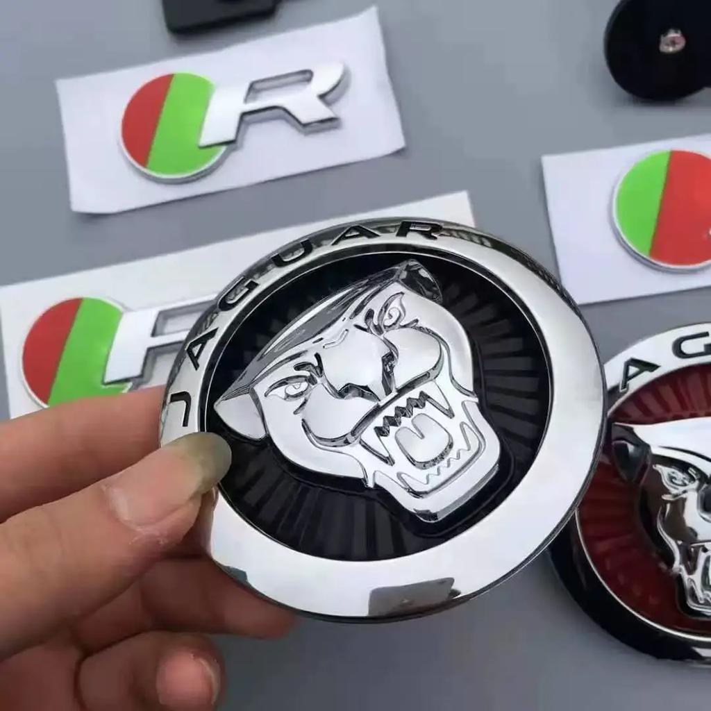 Nuevo Logo Frontal Trasero de Coche Emblema de Rejilla Automática Pegatina Accesorios Jaguar X S F XF XE XJ XK XEL XFL XJL XJ6 XJS XKR XFR Tipo F Pac HH1