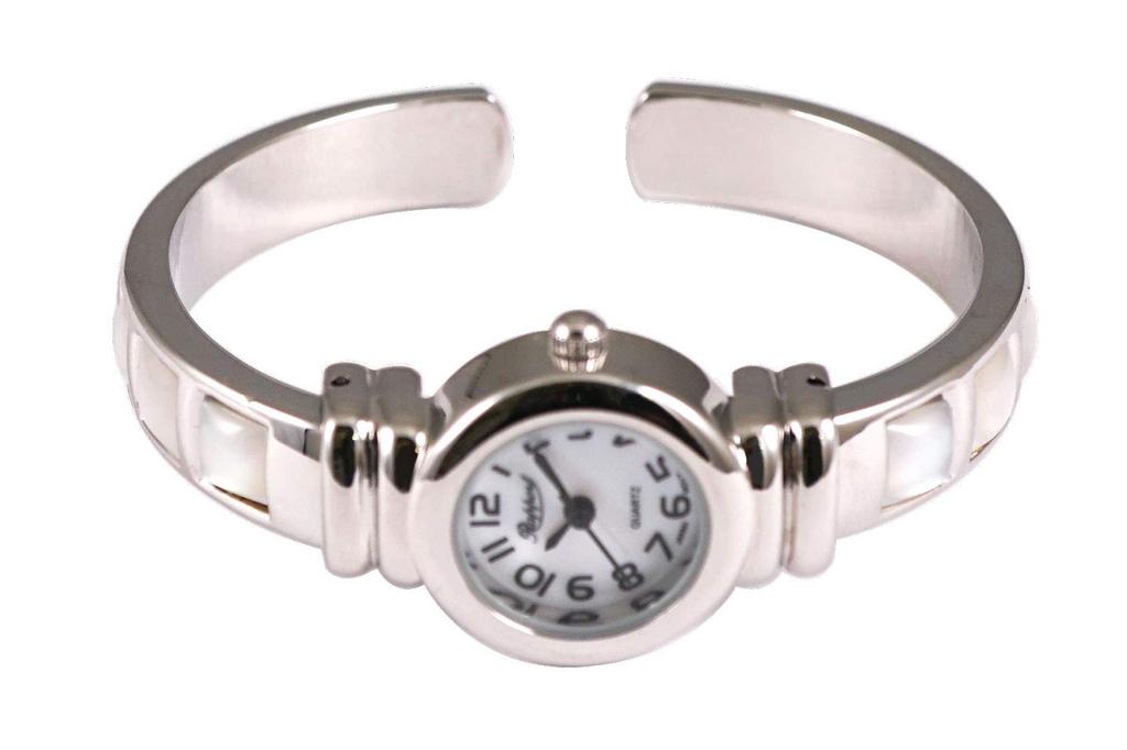 Watch Stone Bangle Watch Rapport Watch 164028 White [Raport] Women's