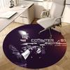 Counter Strike Global Offensive,CS GO Chair Mat Round Rug Office Carpet, Machine Washable, Non Slip, Suitable for Living Rooms, Bedrooms