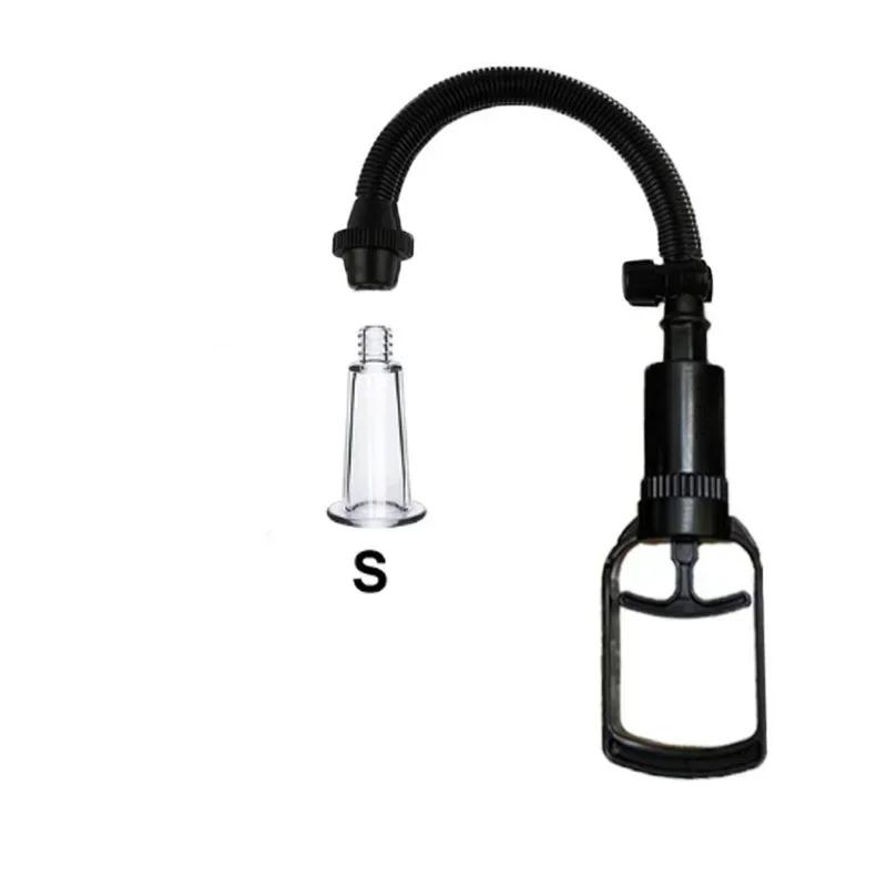 Breast Sucker Clamp Manual Vacuum Pumps Nipple Massage Pumps Clitoris Enhancement Blowjob Sex Toys for Lesbian Women Couples