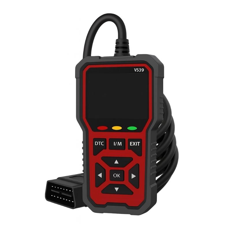 Advanced Automotive Diagnostic Unit Reads Error Indicators Monitors Dynamic particulars Checks Battery condition 1