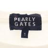 PEARLY GATES made in Japan golf Short sleeve T-shirt 1 White Women Used