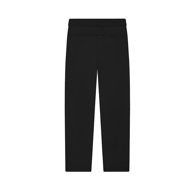 New FILA Heritage Knitted Sweatpants Men's Jet Black F11M438606FBK