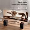 Lenovo D03 Wired/Bluetooth Wooden Desktop Speaker
