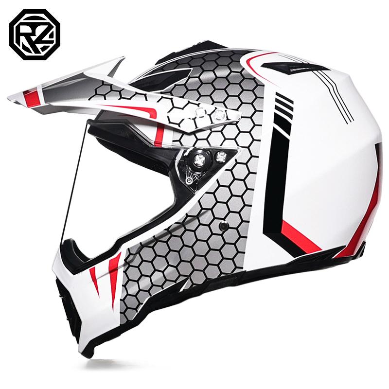 Off Road Motorcycle Helmet, Forest Speed Drop DH Helmet, Full Coverage Road Rally Helmet, Suitable for All Seasons