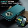 For Oppo Reno12 F 5G Leather Case CASEME 023 RFID Blocking 3 Card Slot Mobile Cover